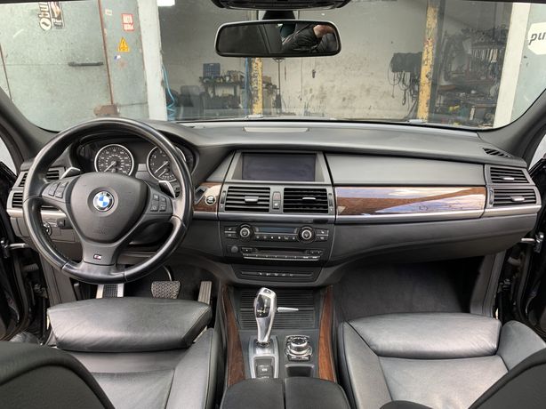 Комплект наппа BMW E70 торпеда борода бардачок карти консоль БМВ Е70