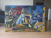 Obraz Picasso Mediterranean Landscape kopia wymiar 125x81 efektowny