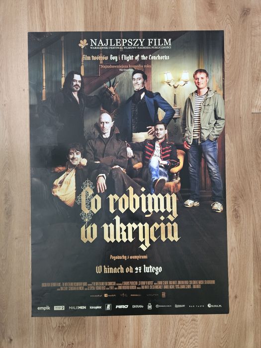 Plakat z filmu Co robimy w ukryciu