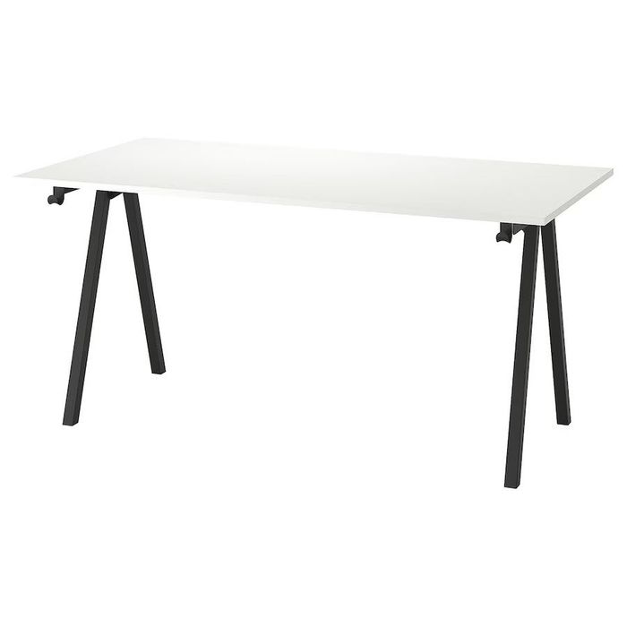 Biurko IKEA TROTTEN 160x80 cm • Jak nowe • 399 zł • Łódź