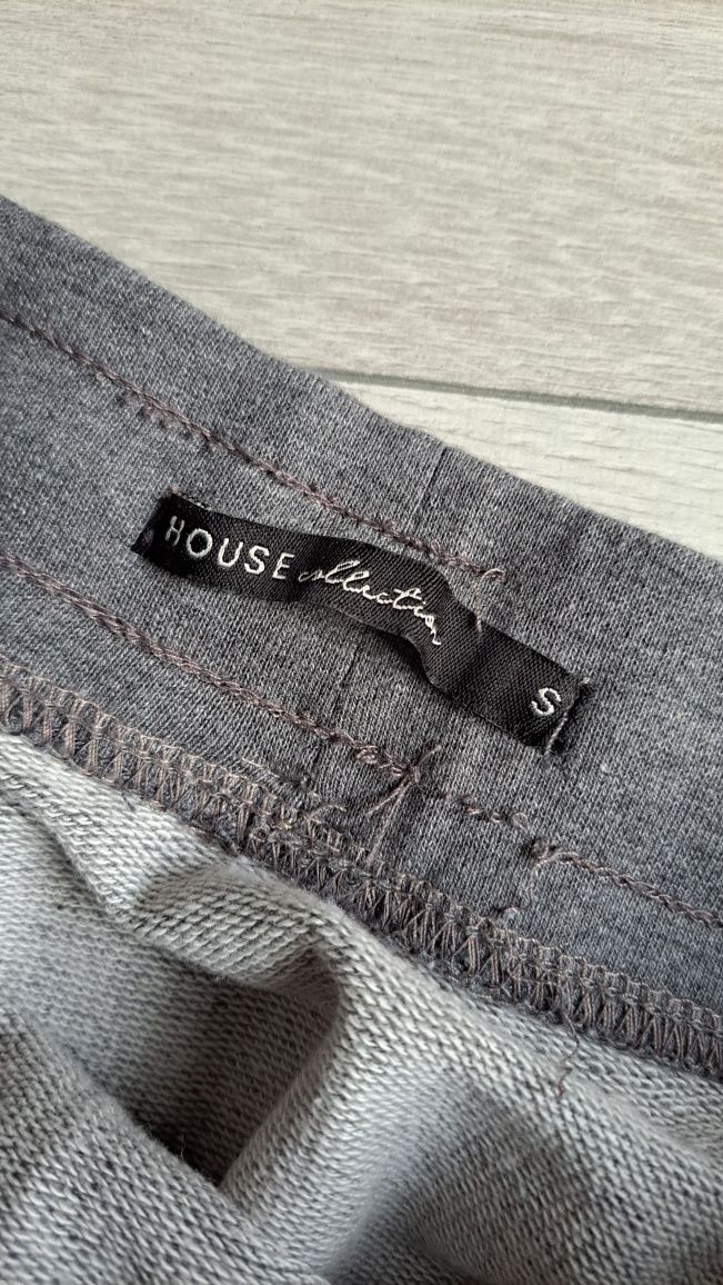 House spódniczka spódnica bawełniana ołówkowa z kieszeniami S