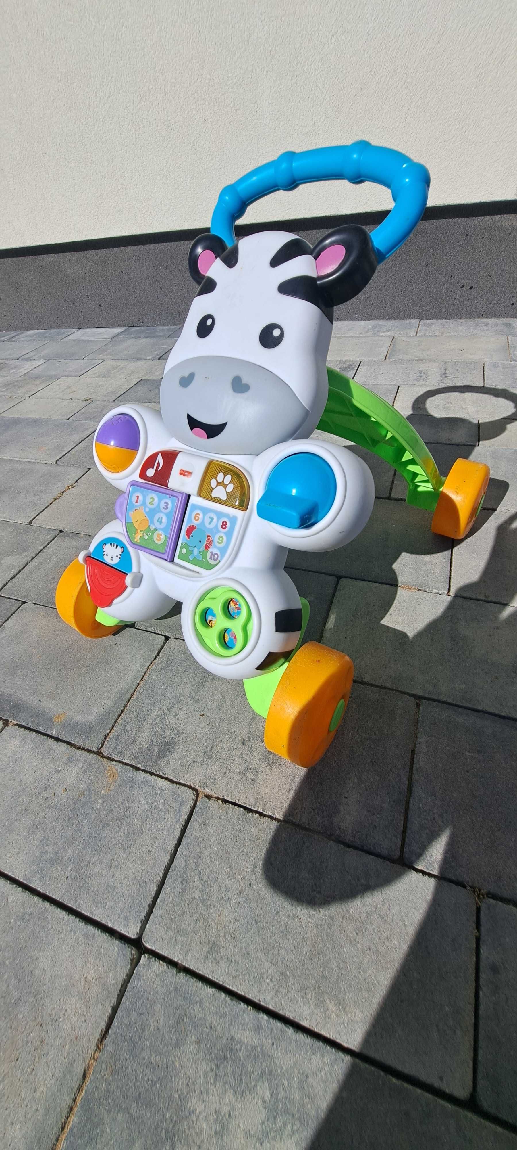 Fisher-Price Interaktywny Chodzik Zebra Dld96