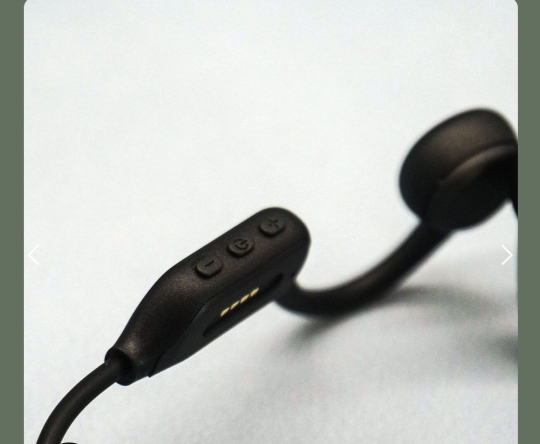 Бездротові вологозахищені навушники Bone Conduction Headphones X7 Blac