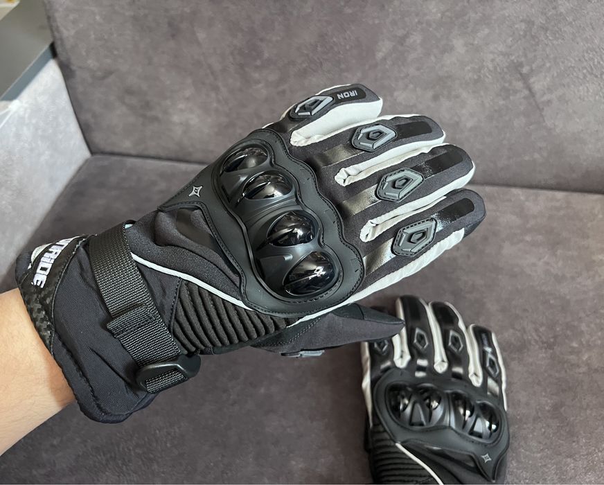 Моторукавиці Шкіряні Рукавиці  Мото Перчатки Зимні Рукавички ендуро