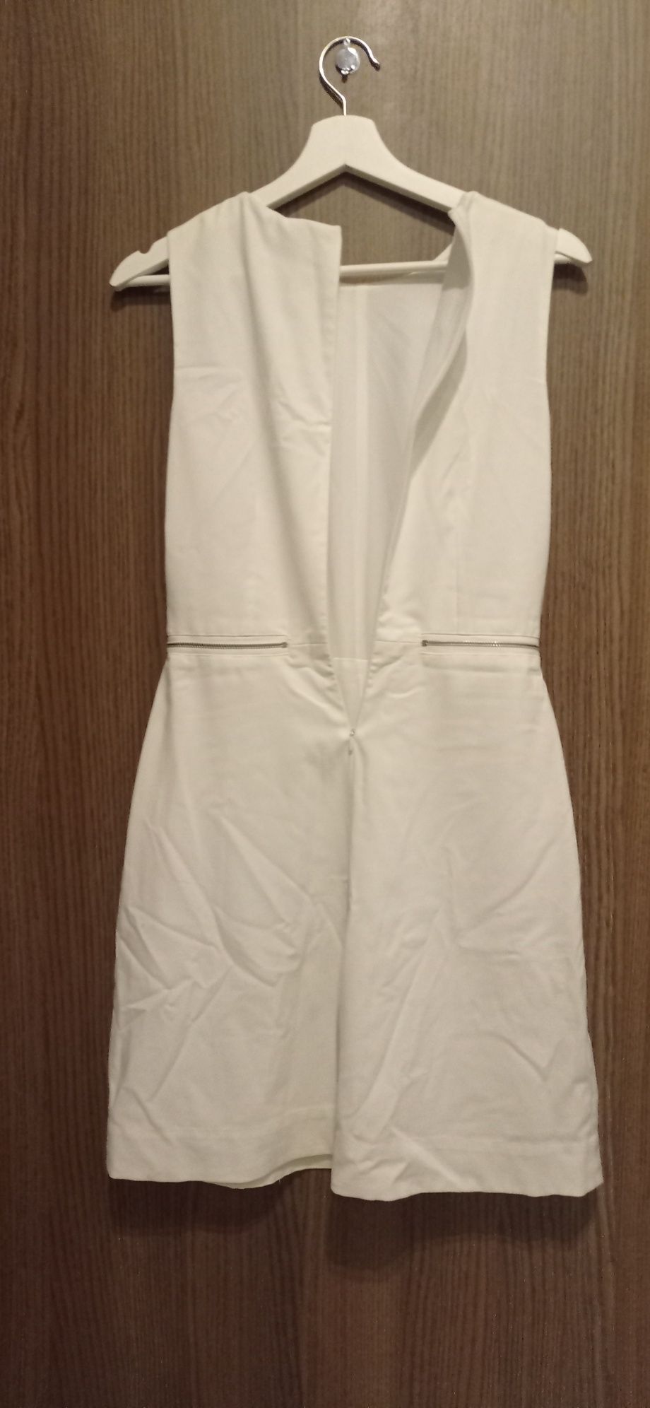 Biała elegancka sukienka damska AGGI rozmiar 36