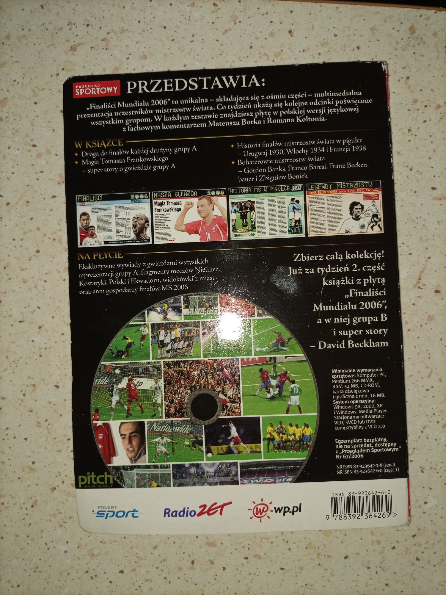 Książka z Płytą CD - Finaliści Mundialu 2006rok