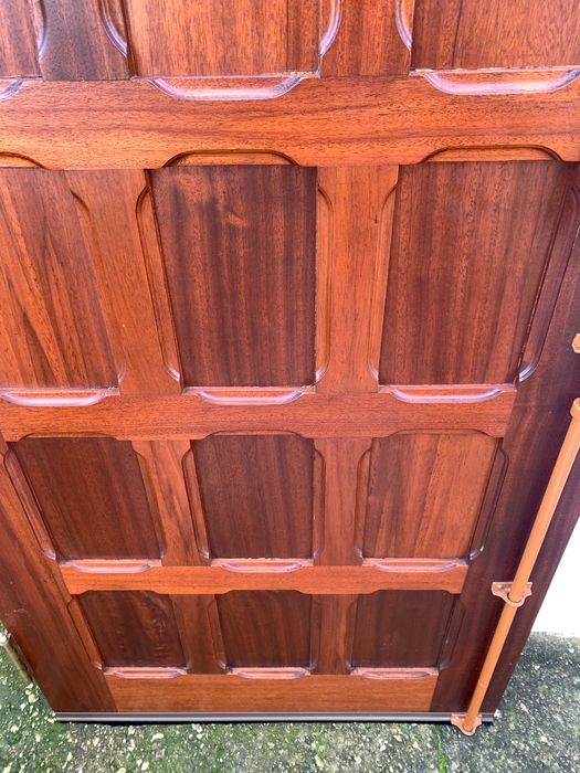 URGENTE 90€ - Porta madeira maciça com fechadura de 4 trancas