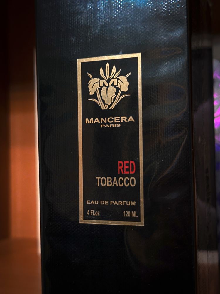 Духи Парфум Mancera Red Tobacco 120мл, Мансера Ред Табако, Нові