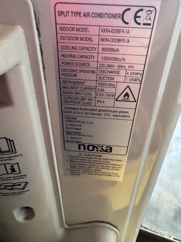 Кондиціонер NOXA NXRA-ID25BFR-1A