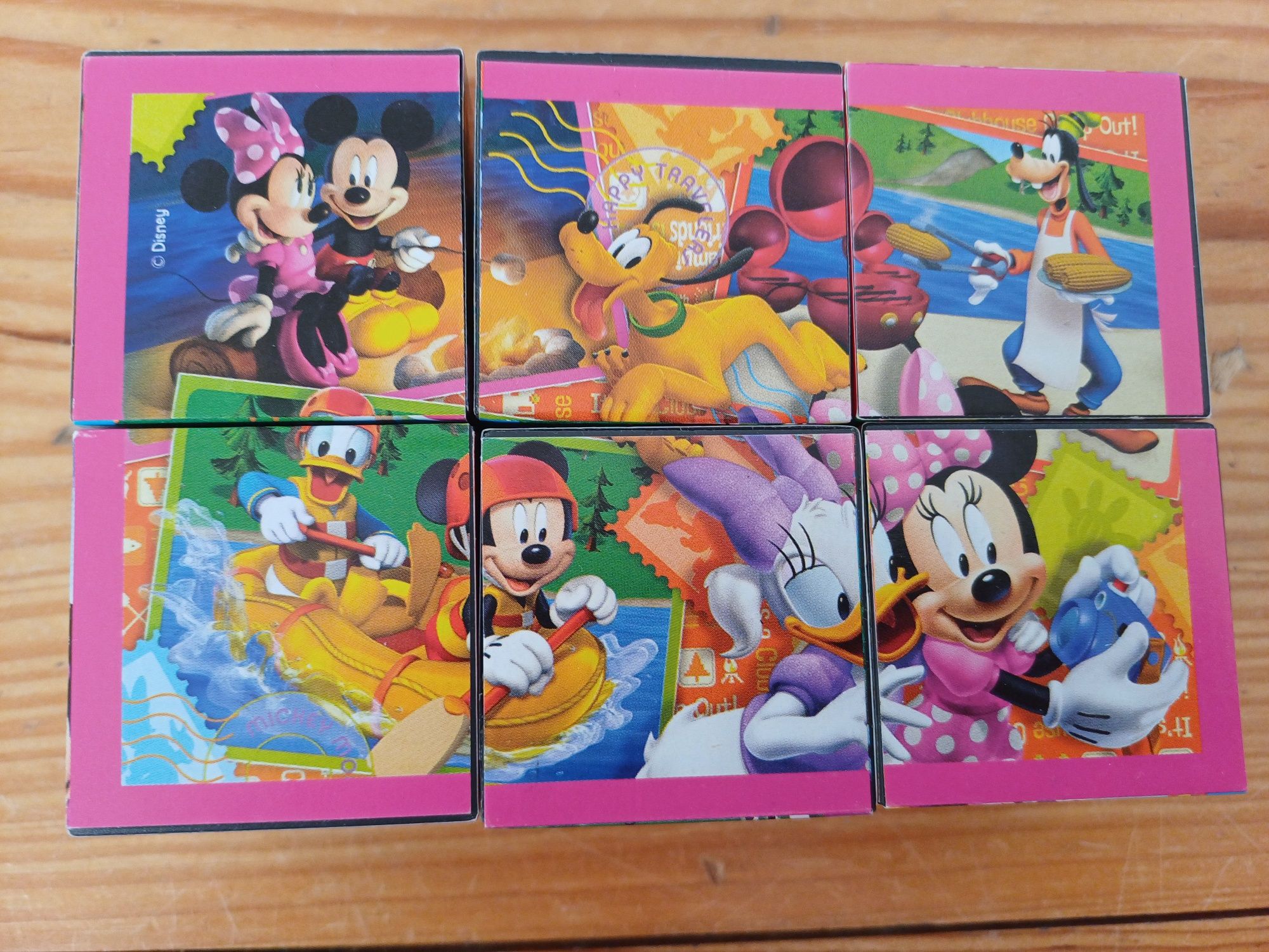 4 em 1 Minnie Clementoni - Puzzle, memória, dominó e cubos
