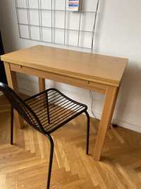 Ikea Bjursta stół dębowy drewniany rozkładany
