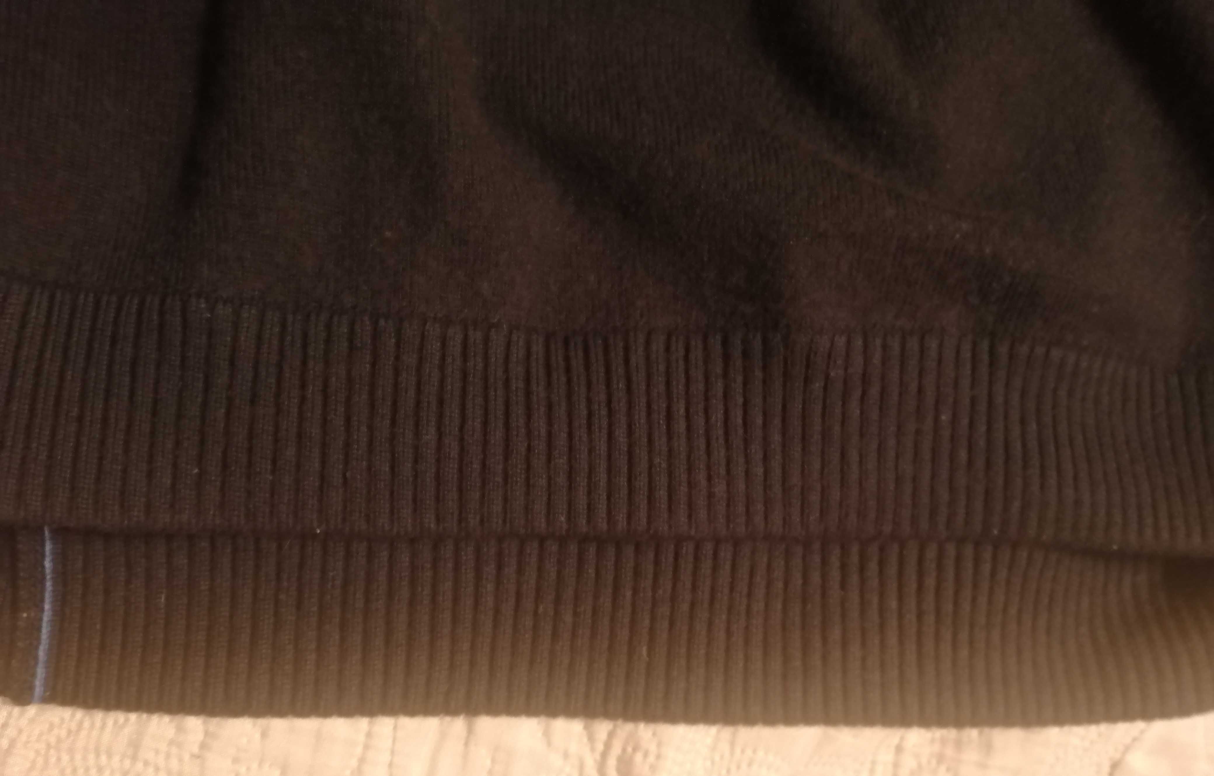 męski sweter Marks & Spencer ciemny granat rozmiar XL