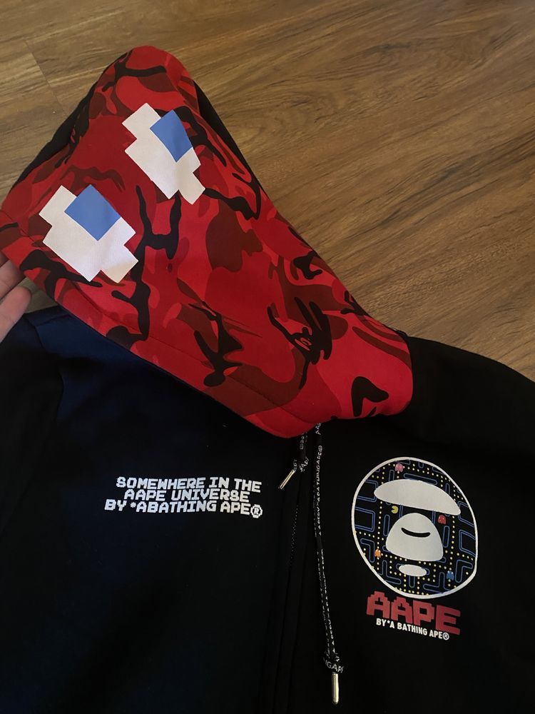 Зип-Худи Bape Aape Bathing Ape x Pac Man L-XL