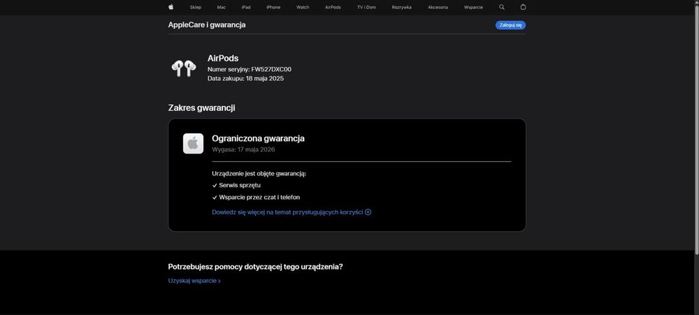Słuchawki Apple AirPods Pro 2