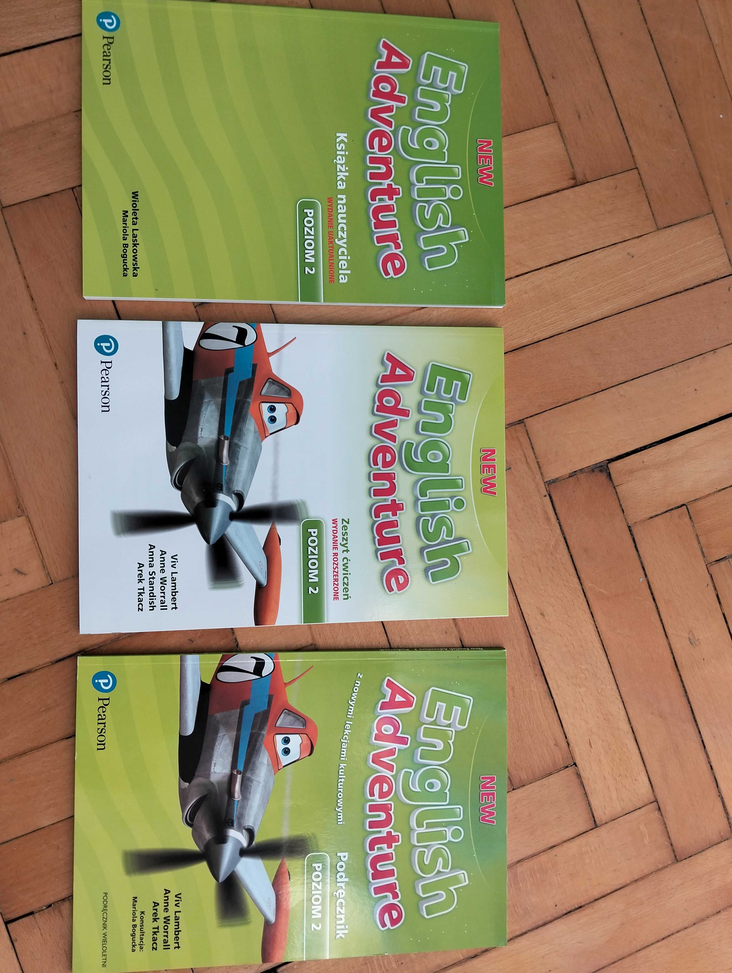 Sprzedam nowe książki New English Adventure podręcznik ćwiczenia