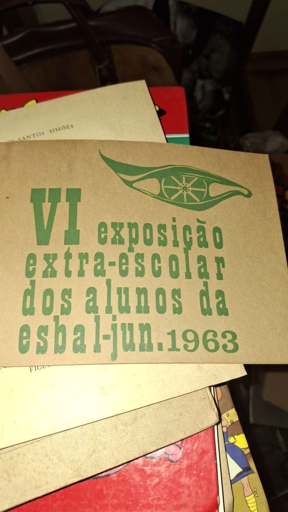 Exposição extra escolar esbal 1973 belas artes catálogo