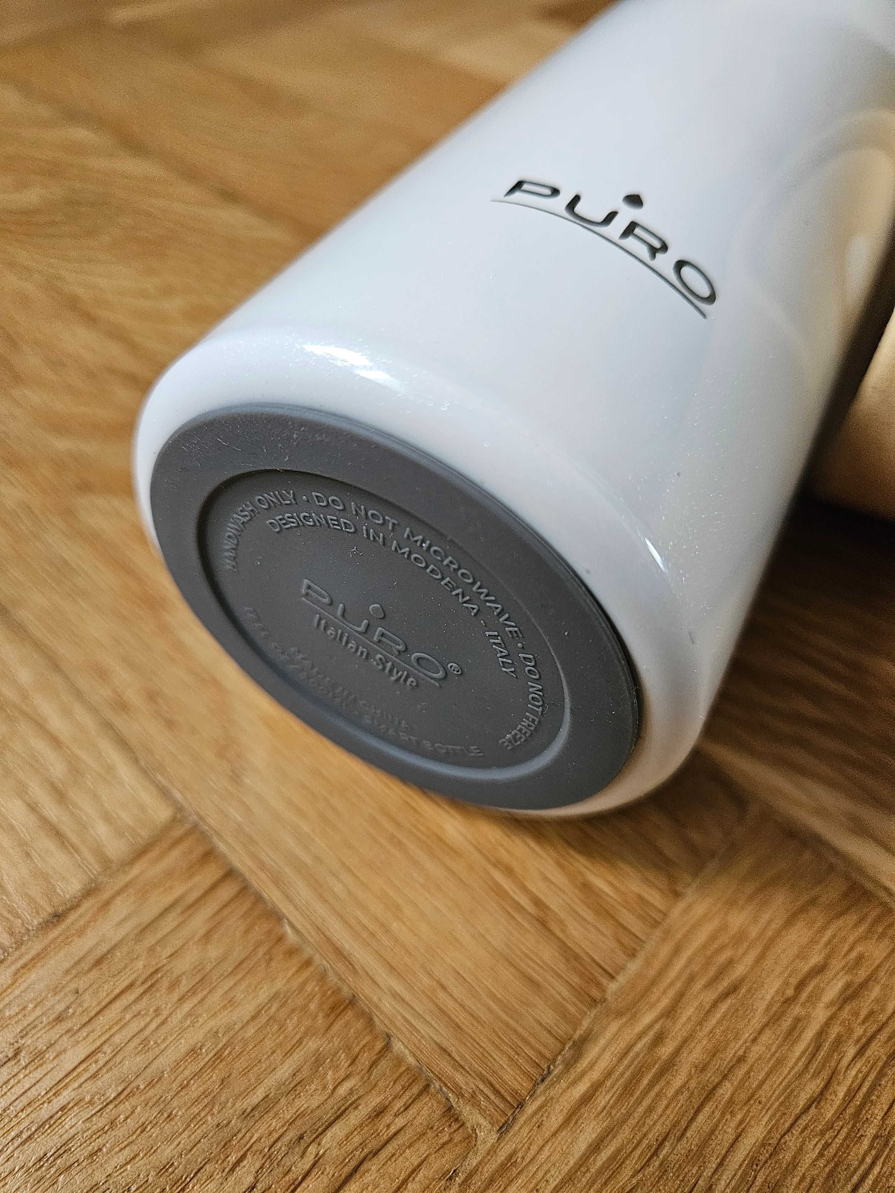 PURO Smart Bottle – Butelka termiczna 500ml INOX z smart nakrętka LED