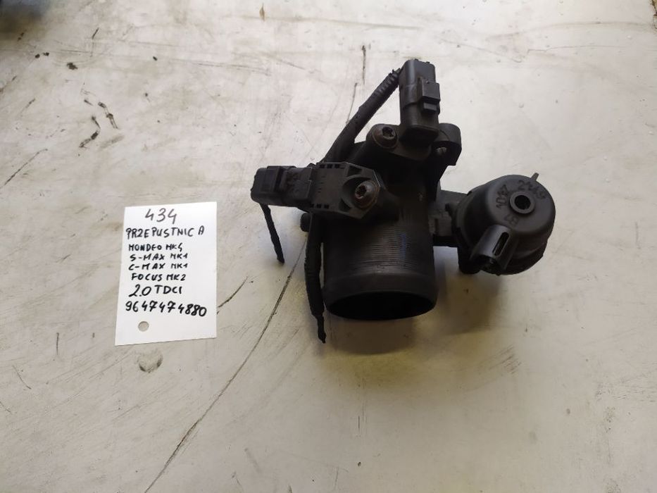PRZEPUSTNICA MONDEO MK4 S MAX 2.0 TDCI 9647474880