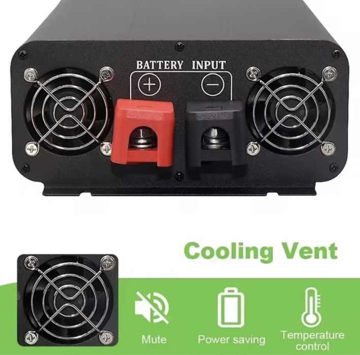 Інвертор з чистою синусоїдою 5000W Power DC 12V To AC 220V