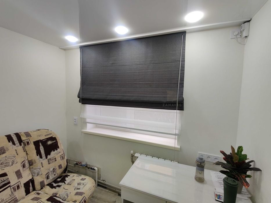 Ролеты день ночь, жалюзи, римские, рулонные шторы, тканинні ролети