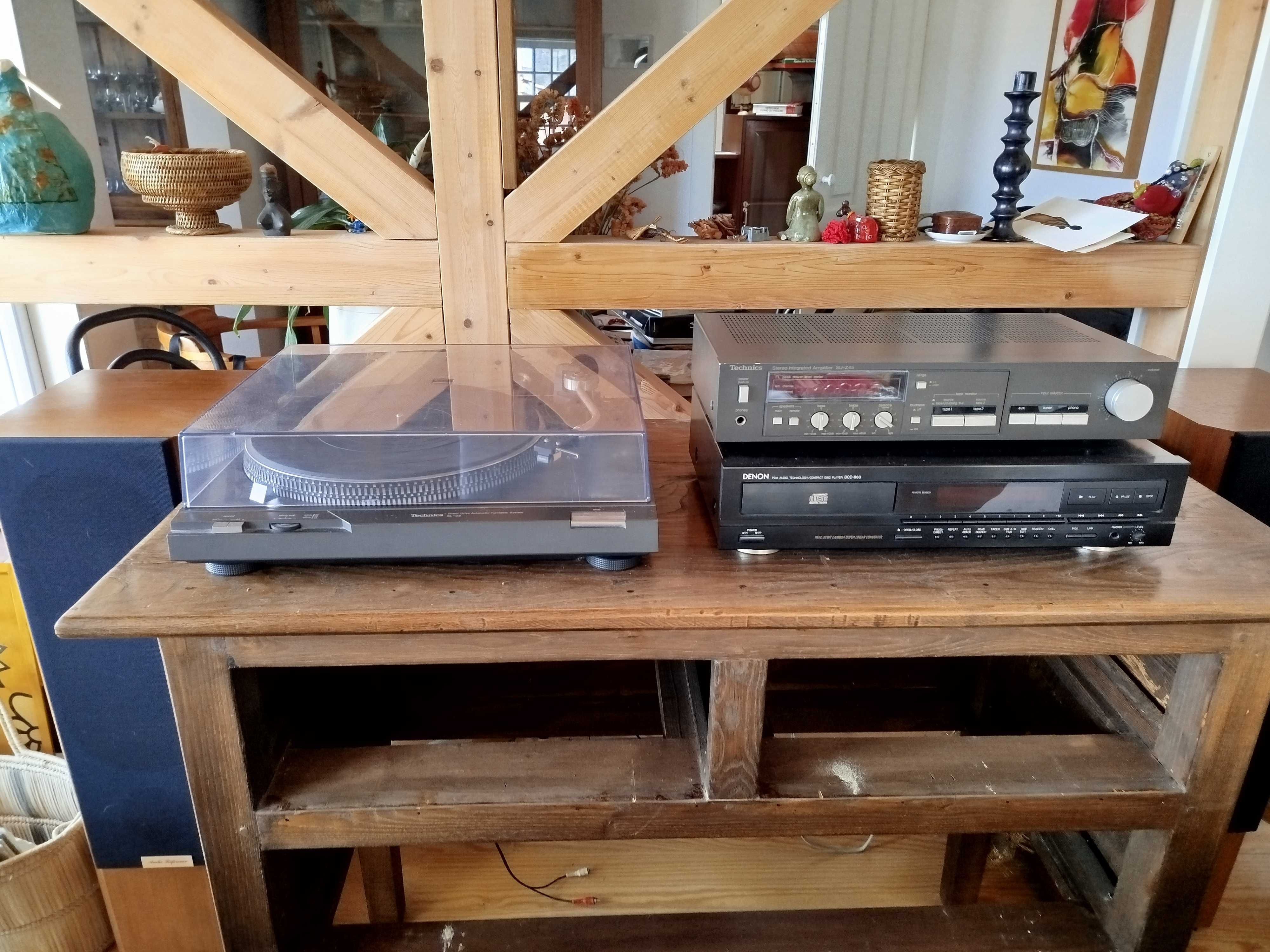 Gira-discos Technics SL-D2 - Anos 70/80
