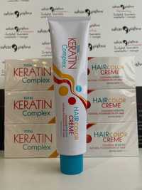 Farba do włosów Total Keratin Complex (kolor 5/66) 3 szt