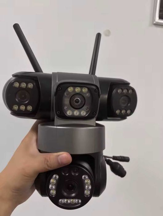 Вулична Wi-Fi IP-камера 15MP 6K PTZ з автостеженням та нічним баченням