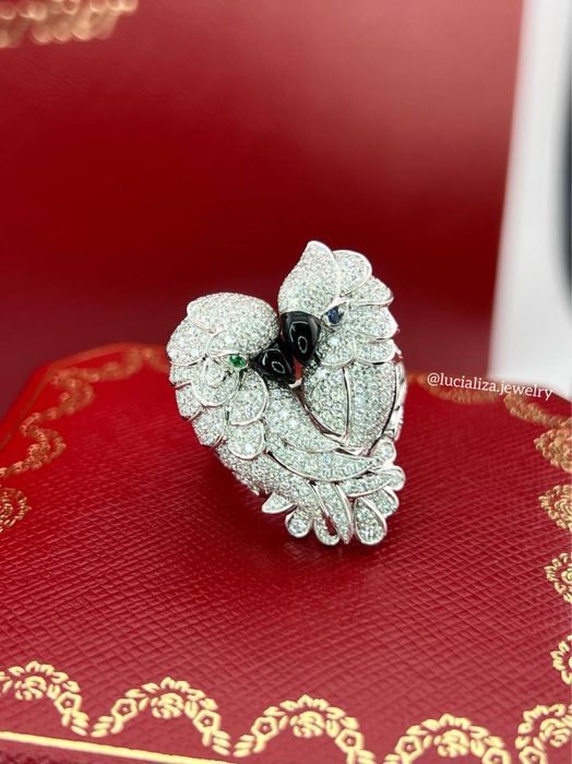 Кольцо в стиле Cartier  золото 750 проба