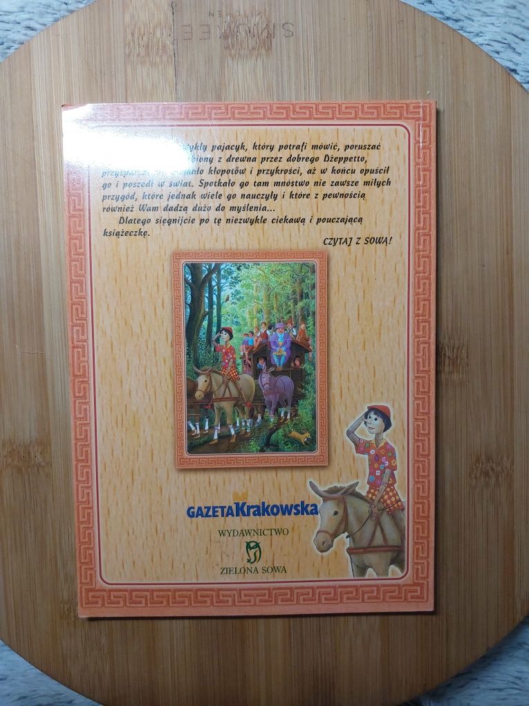 Pinokio książka z ilustracjami