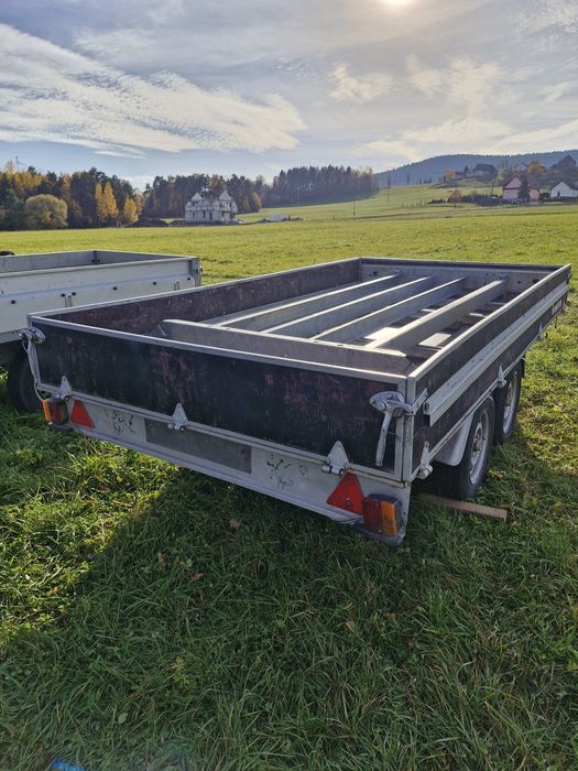 Przyczepa Branderup dwuosiowa dmc 1500kg