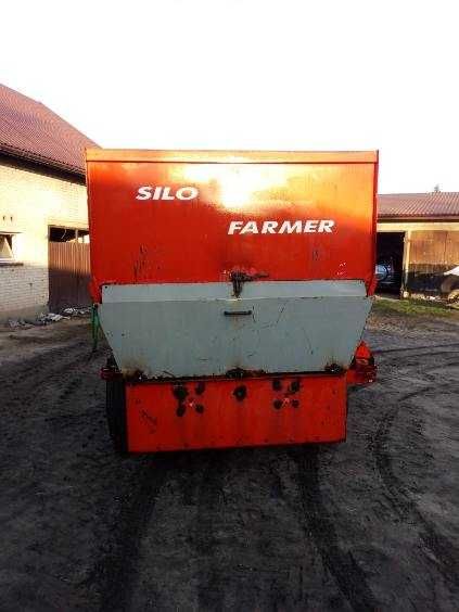 Wóz paszowy, paszowóz poziomy 15 m3