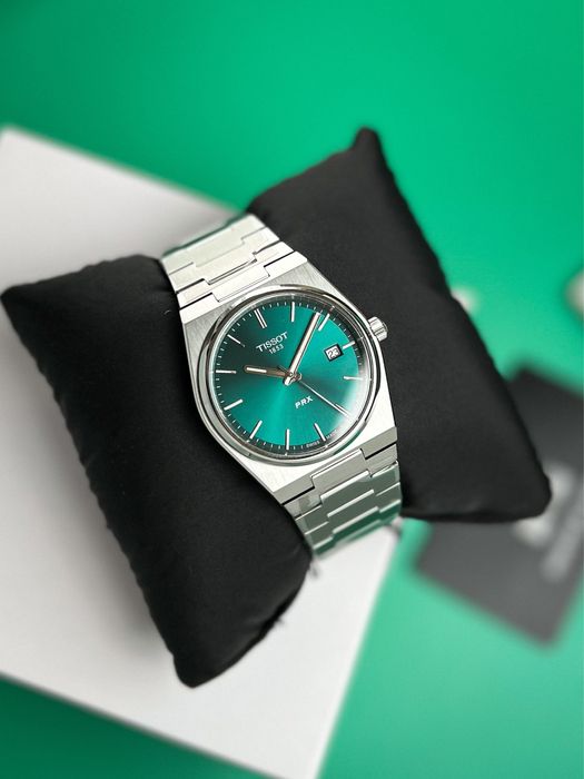 Tissot PRX 40mm Quartz Green Dial T137.410.11.091.00