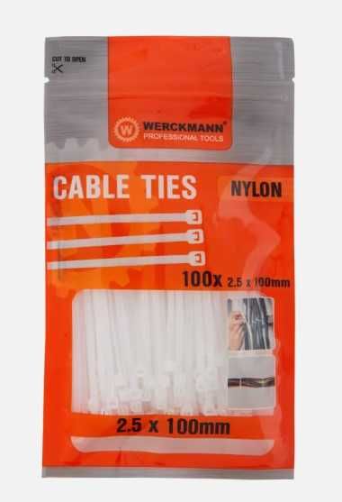 Opaski kablowe 100szt /2,5x 100mm