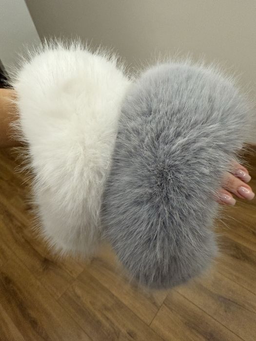 Меховая повязка на голову исскуственный мех