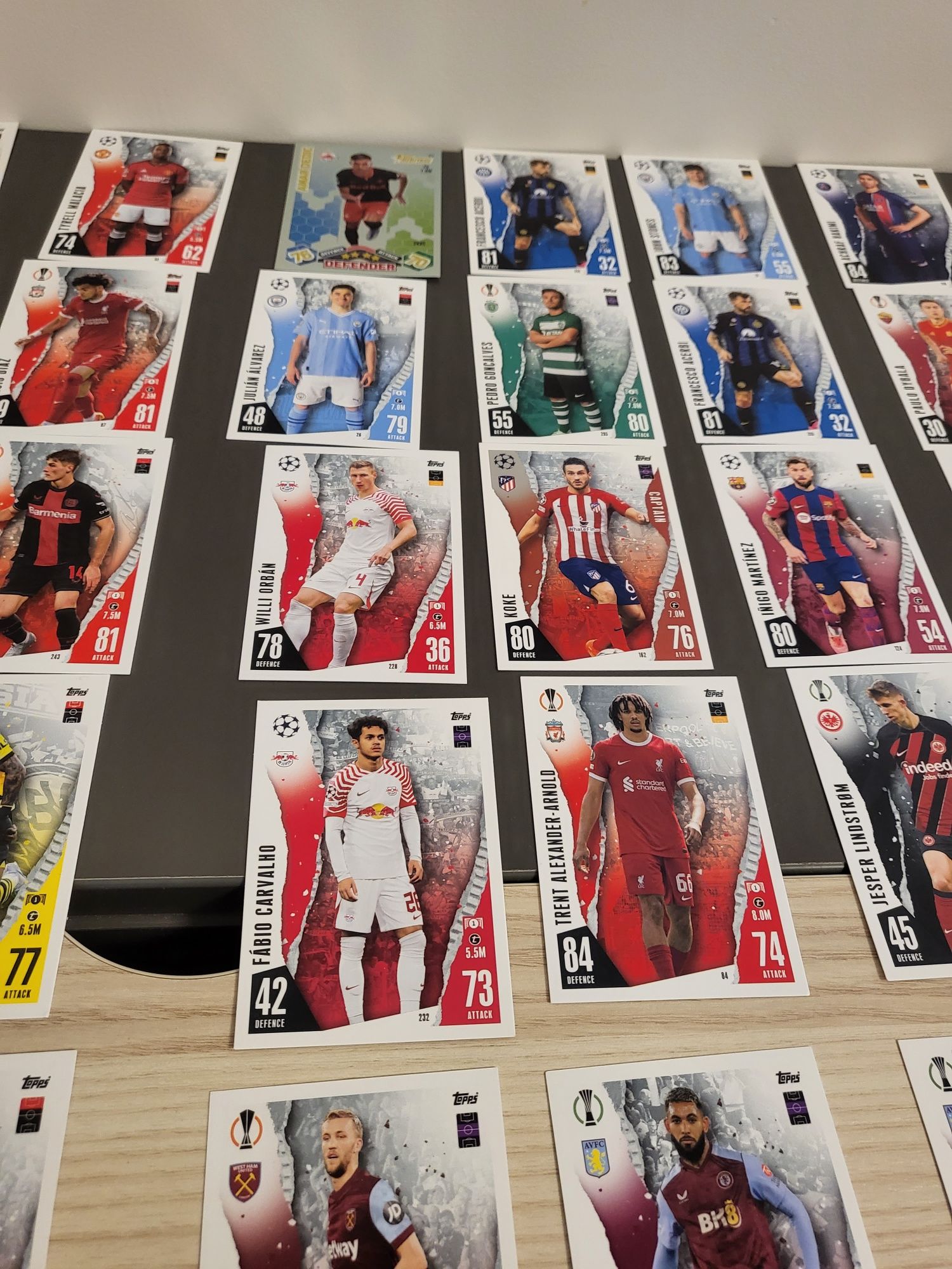 Karty Match attax powtórki/sprzedaż zamiana