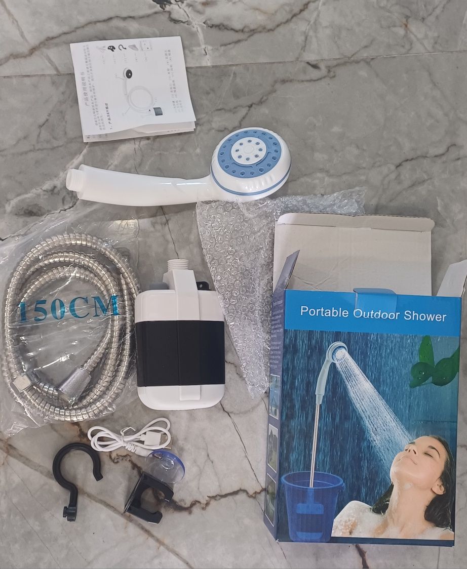 Душ портативний акумуляторний  Portable shower