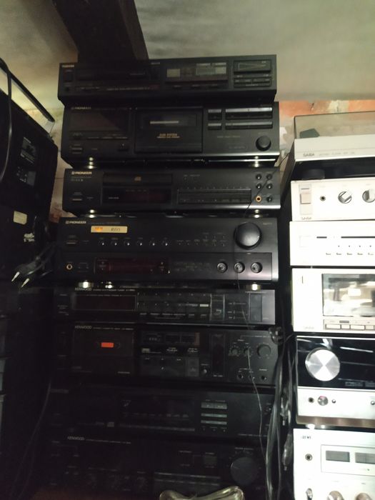 Zestaw  SABA Sony  Grundig Technics Sherwood Jvc