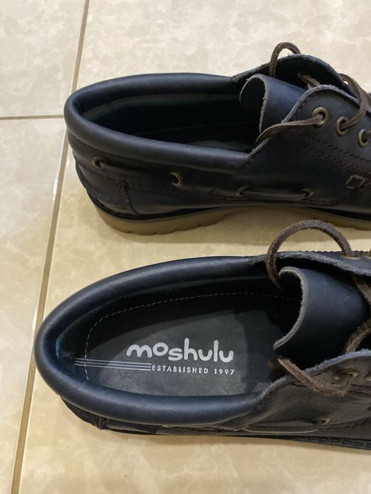 Шкіряні мокасини, топсайдери Moshulu