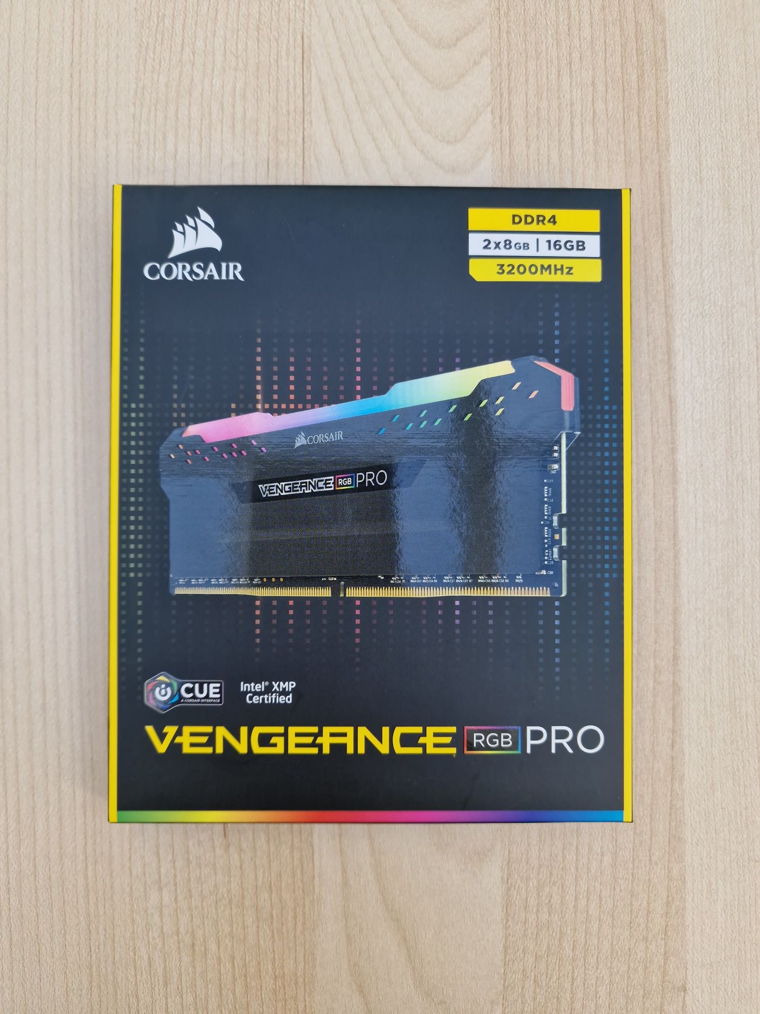 Pamięć RAM 16GB Corsair Vengeance RGB pro 3200MHz DDR4