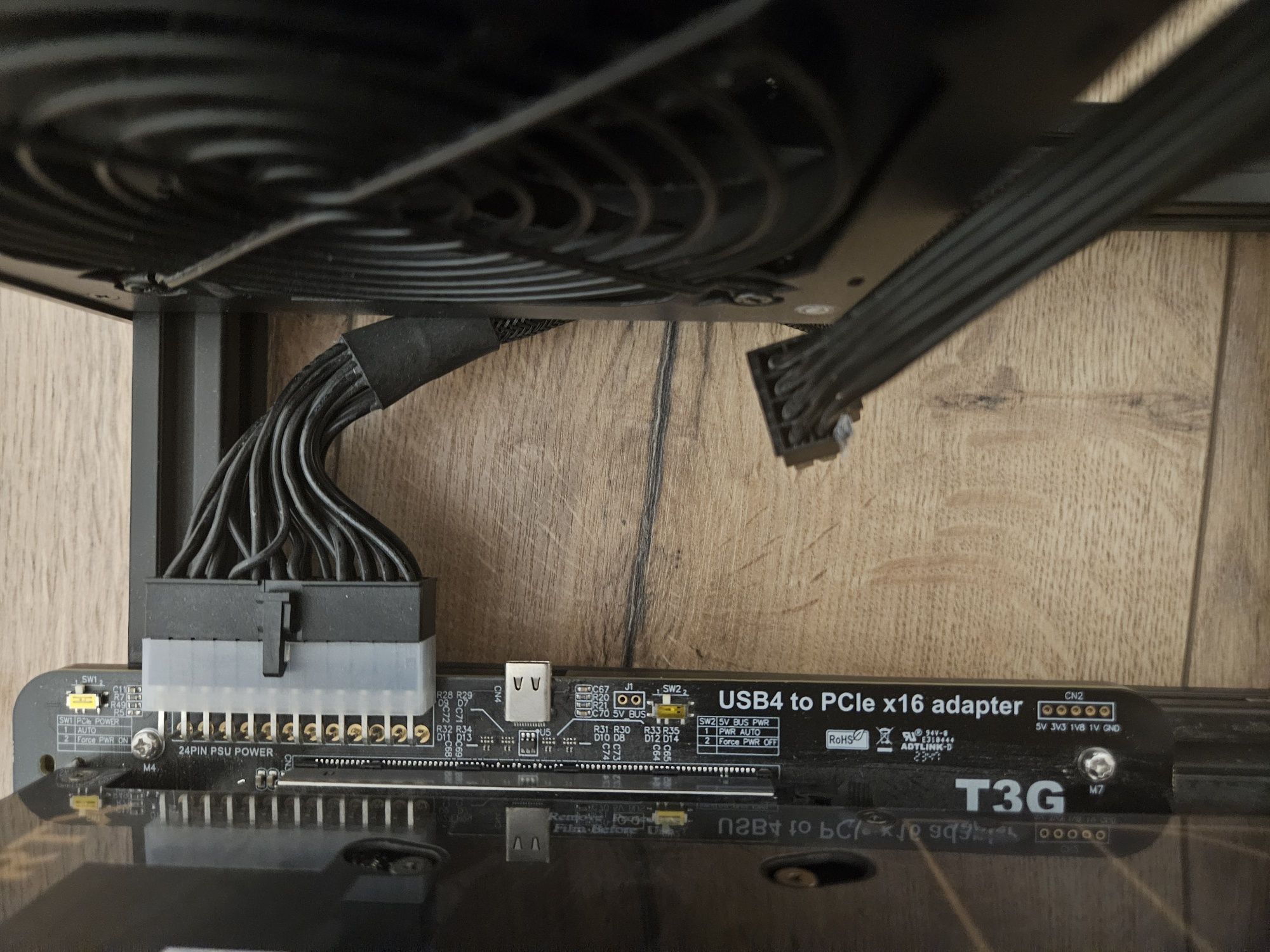 Zestaw do EGPU USB 4.0, Thunderbold 4