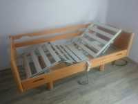 Ładne meblowe łóżko rehabilitacyjne i nówka materac w zestawie i