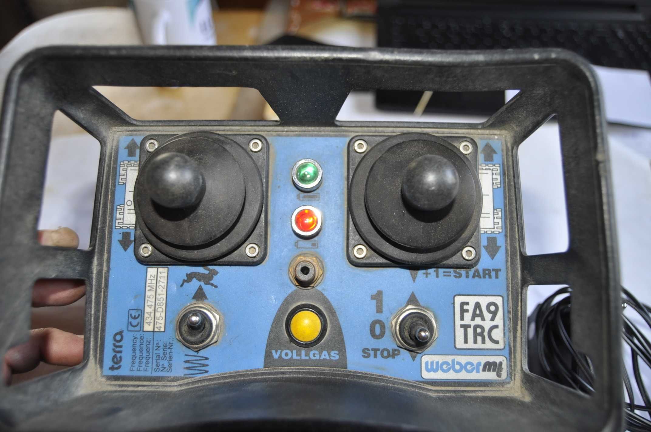 Weber TRC Walec Pilot FA9 TRC Sterowanie