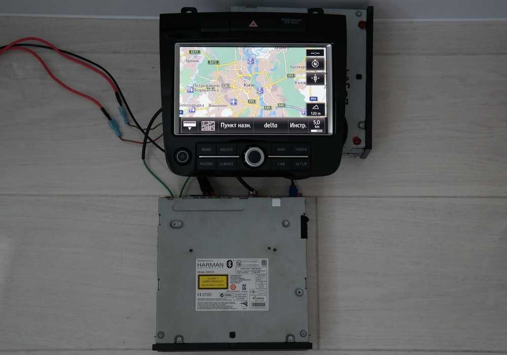 VW Touareg RNS-850 Экран Блок Мультимедиа Навигация CarPlay Android