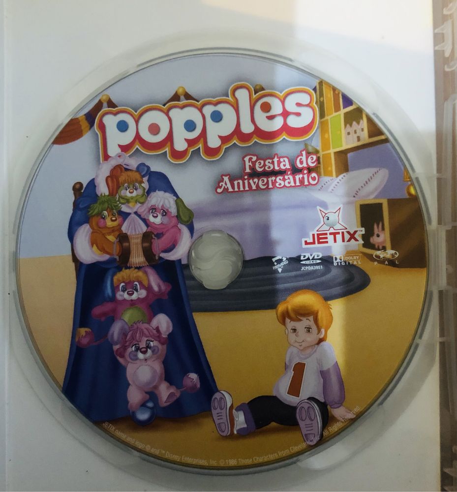 DVD Popples festa de aniversario ( portugues)