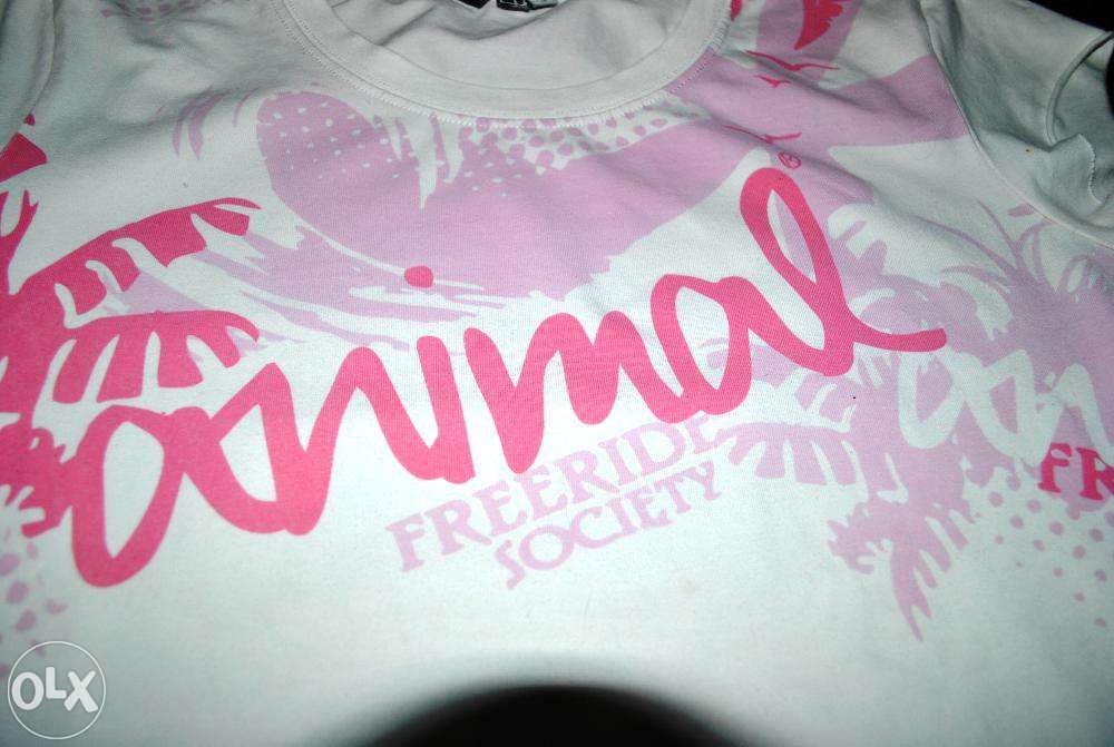 Футболка animal s, на невысокий рост до 160