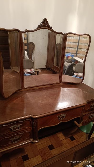 Mobília de quarto Queen Anne