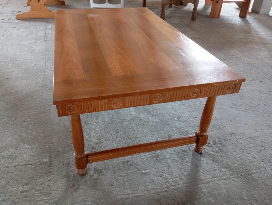 Dwie Ławy Stoliki Skandynawia lata 70te