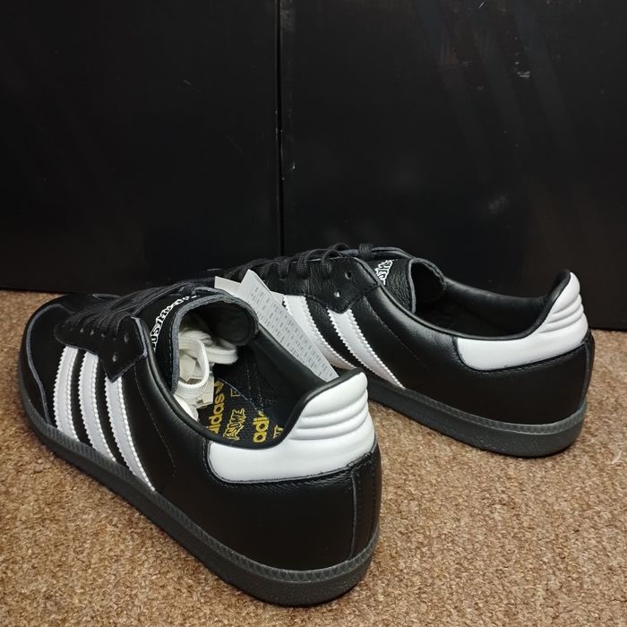 41,44,45,46. Шкіряні кросівки Adidas Fucking Awesome X Samba Black ID7