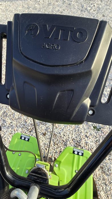 Motoenxada a gasolina 4T 207 cc 7 cv 750 mm montada Vito