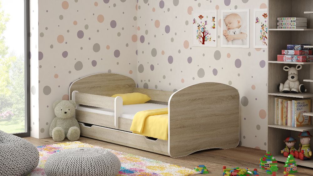 Łóżeczko dziecięce łóżko dla dziecka łóżko młodzieżowe 160cm/80cm
